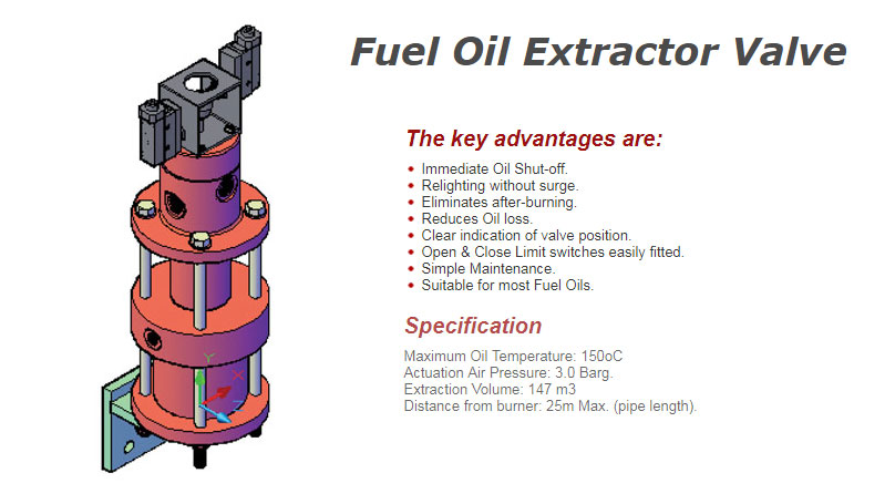 Fuel Oil Extractor Valve