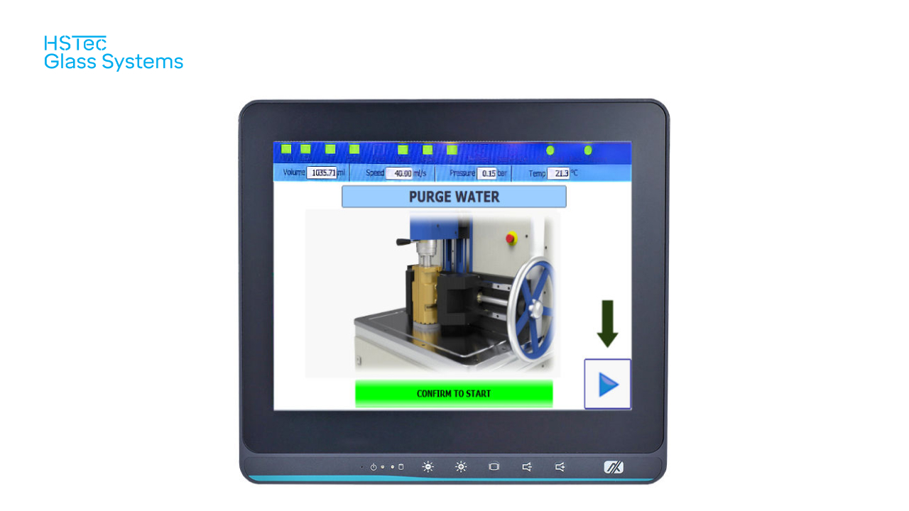 MOULD COMPARATOR VOLUME MEASUREMENT - HSTEC Glass Systems - 939419