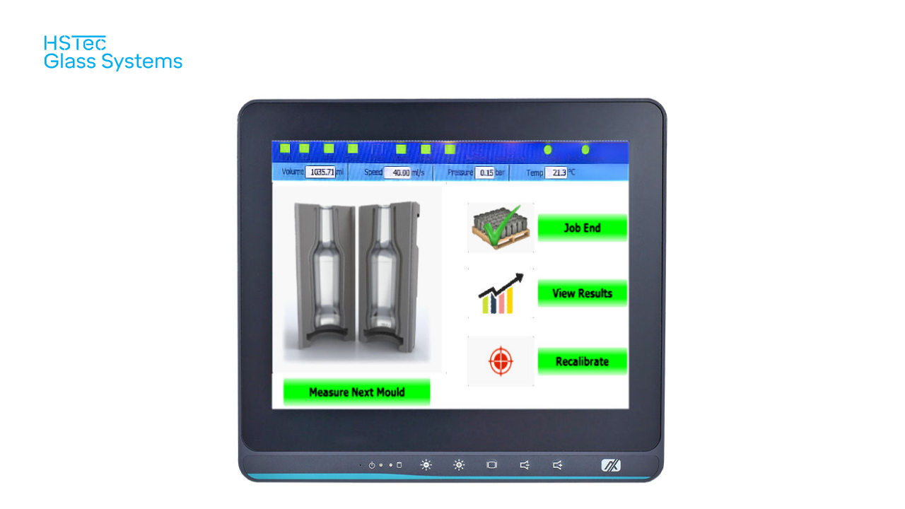 MOULD COMPARATOR VOLUME MEASUREMENT - HSTEC Glass Systems - 940419