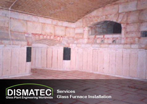 New Glass Furnace Installation